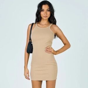 Kiera Mini Dress Beige